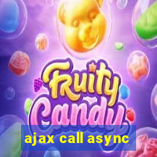 ajax call async