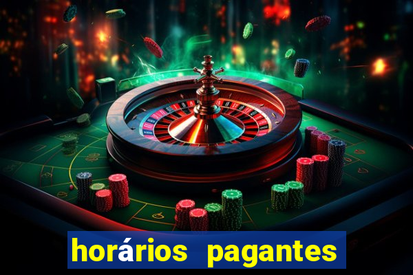 horários pagantes fortune rabbit hoje