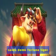 saldo demo fortune tiger