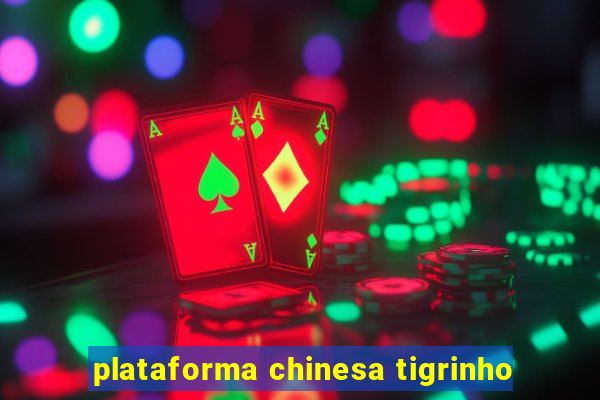 plataforma chinesa tigrinho