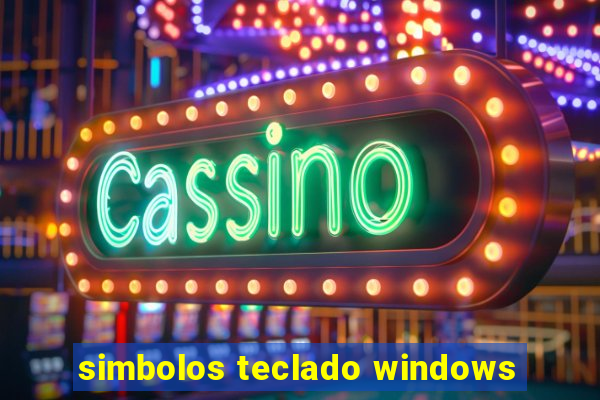 simbolos teclado windows