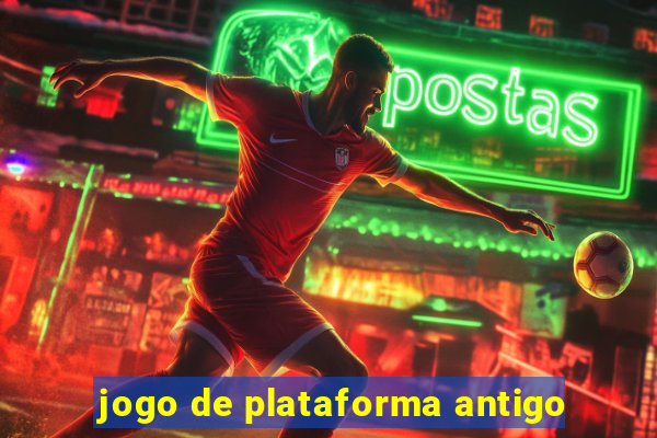 jogo de plataforma antigo