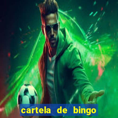 cartela de bingo cha de bebe