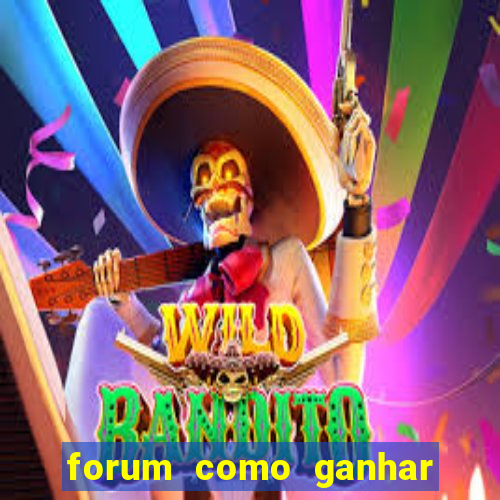 forum como ganhar na loteria